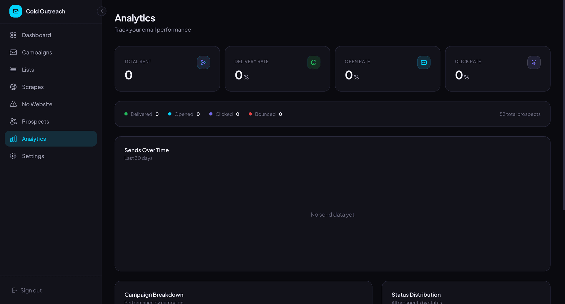 Cold Email Outreach Platform screenshot 5
