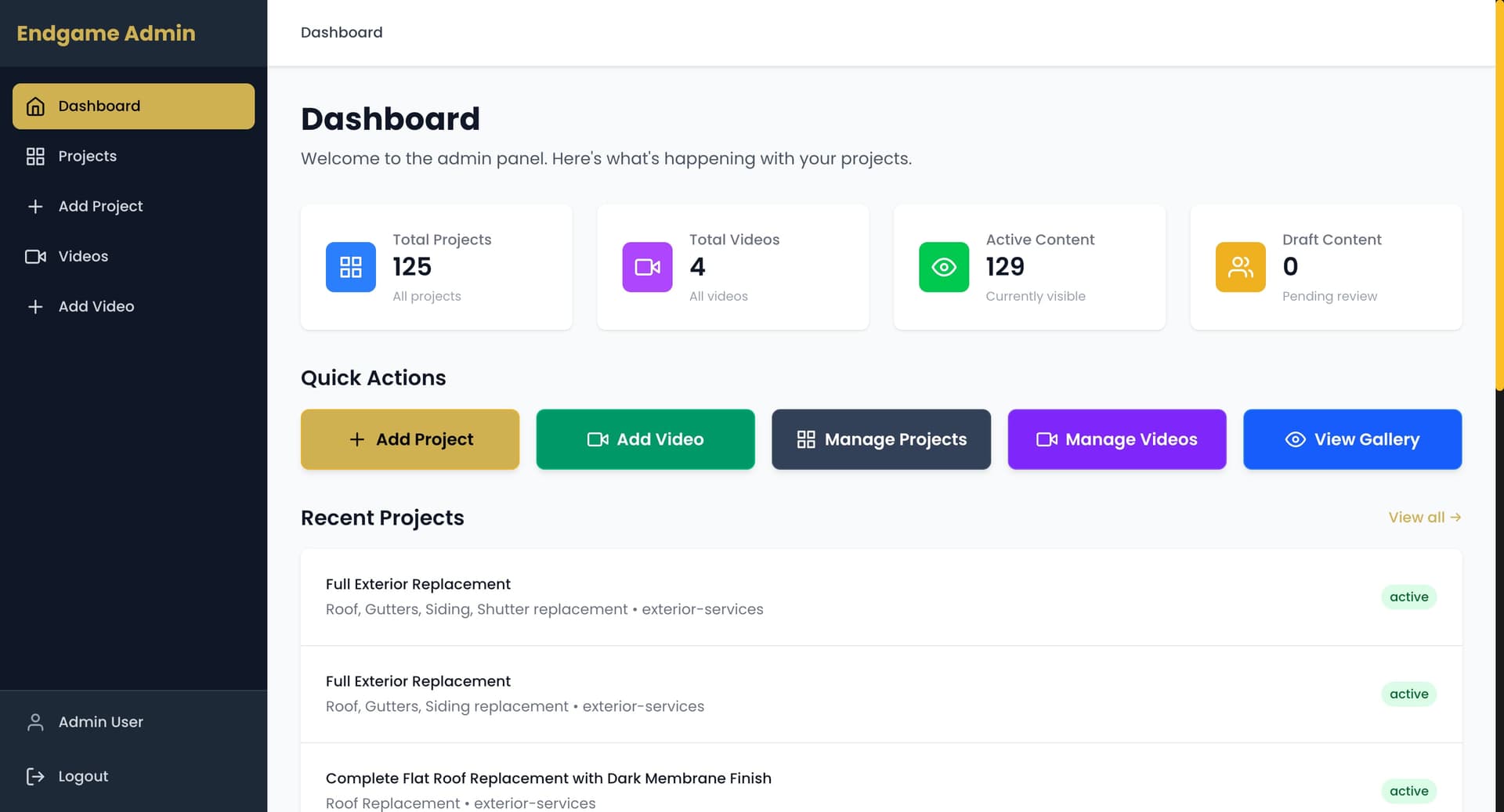EndGame Roofing & Restoration screenshot 2
