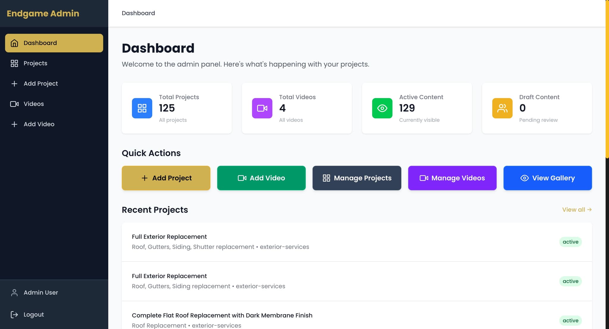 EndGame Roofing & Restoration screenshot 2