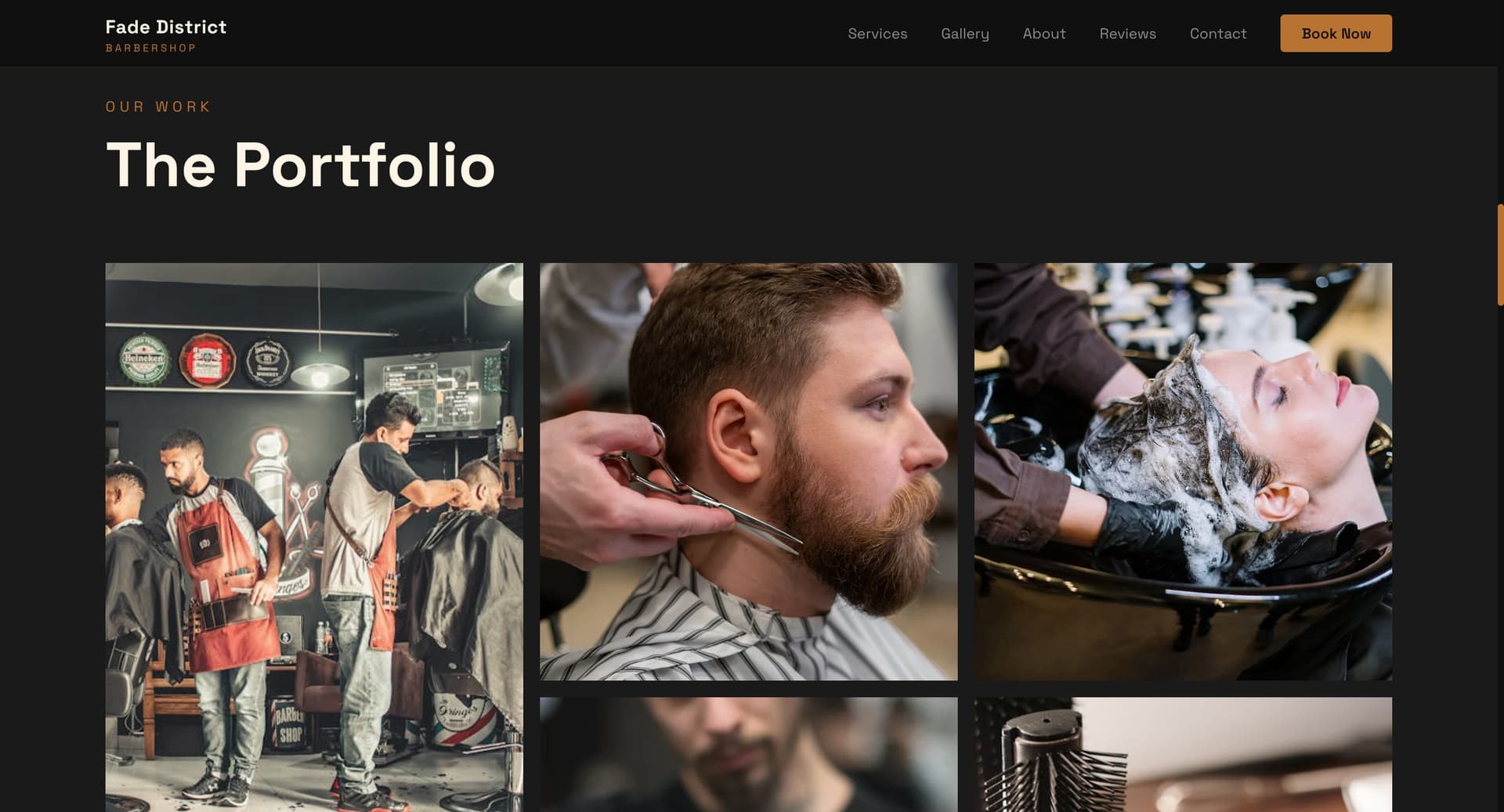 Fade District Barbershop — Houston, TX screenshot 2