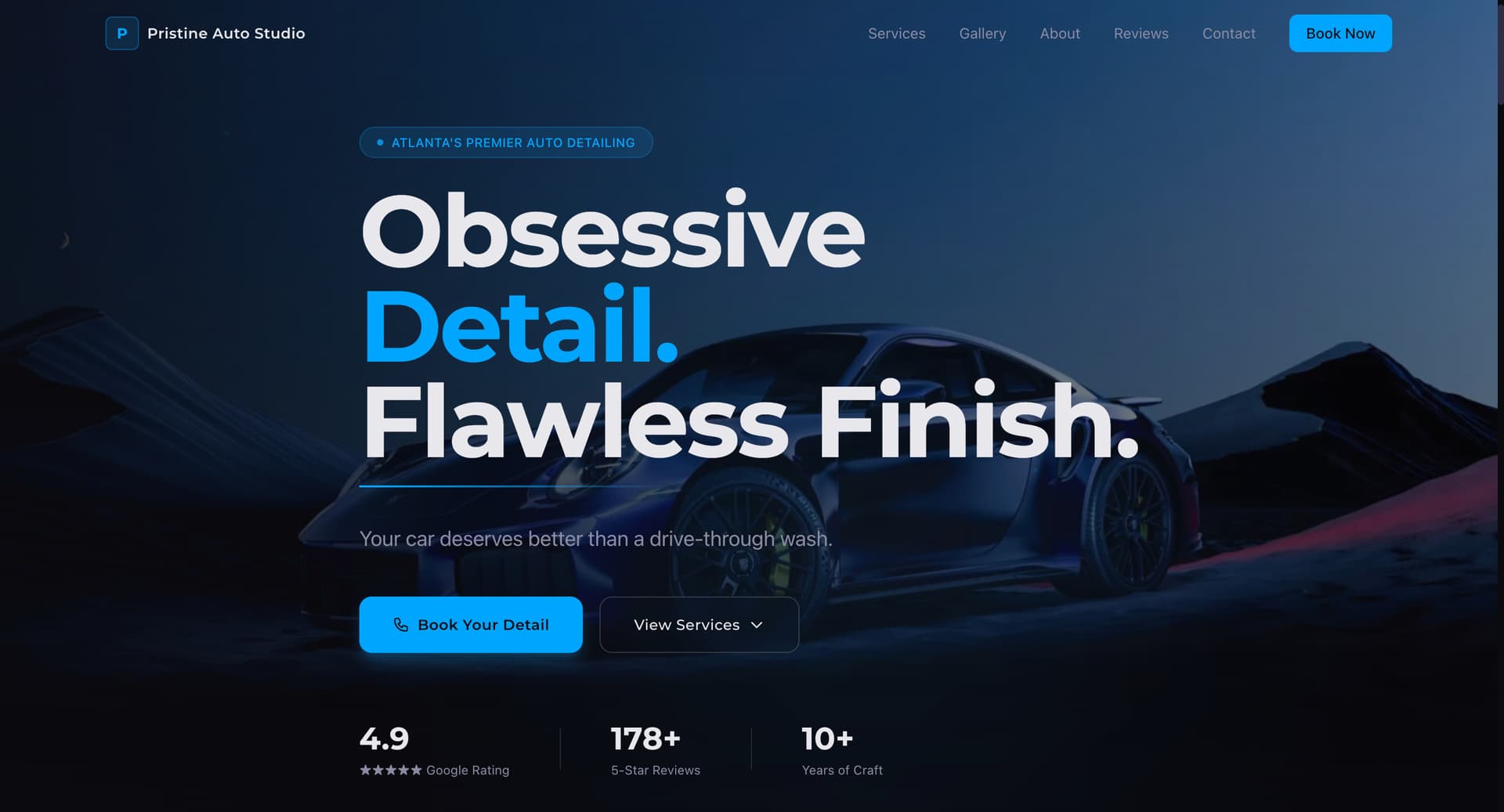 Pristine Auto Studio — Atlanta, GA