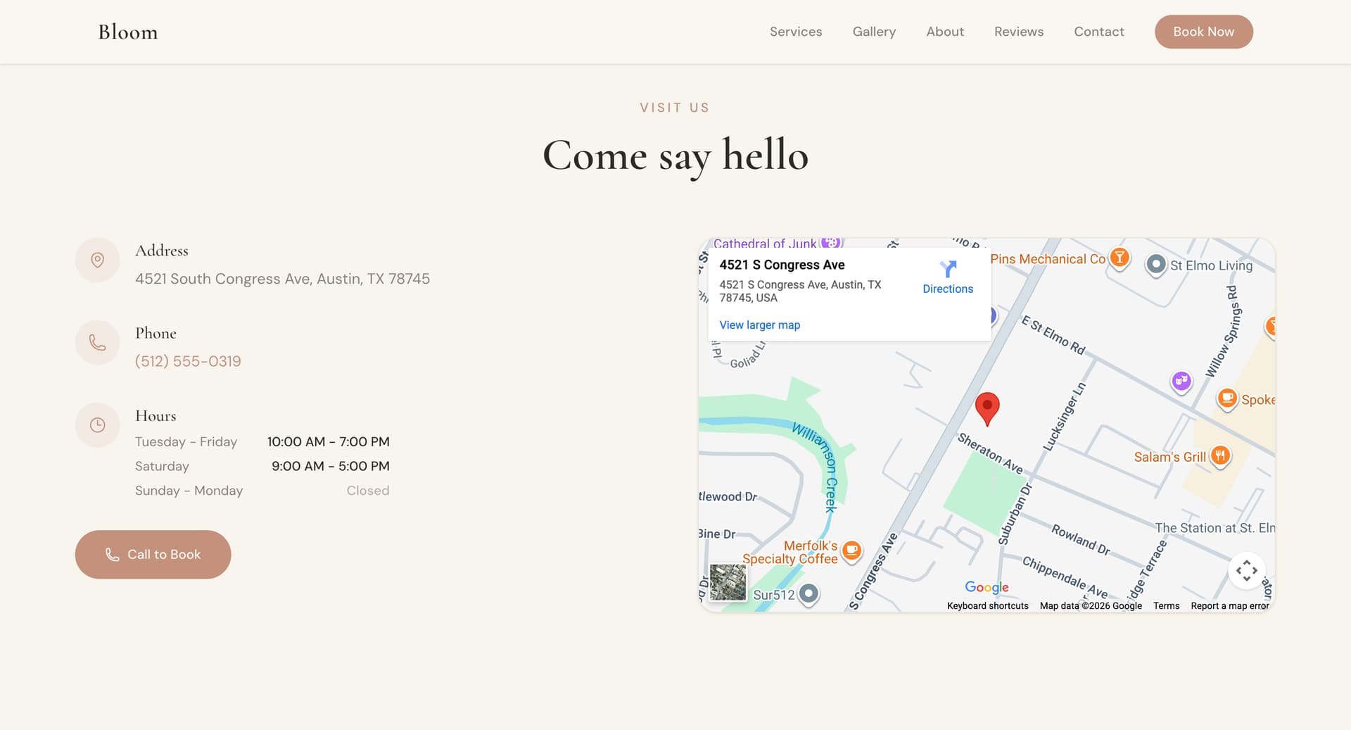 Bloom Hair Studio — Austin, TX screenshot 4