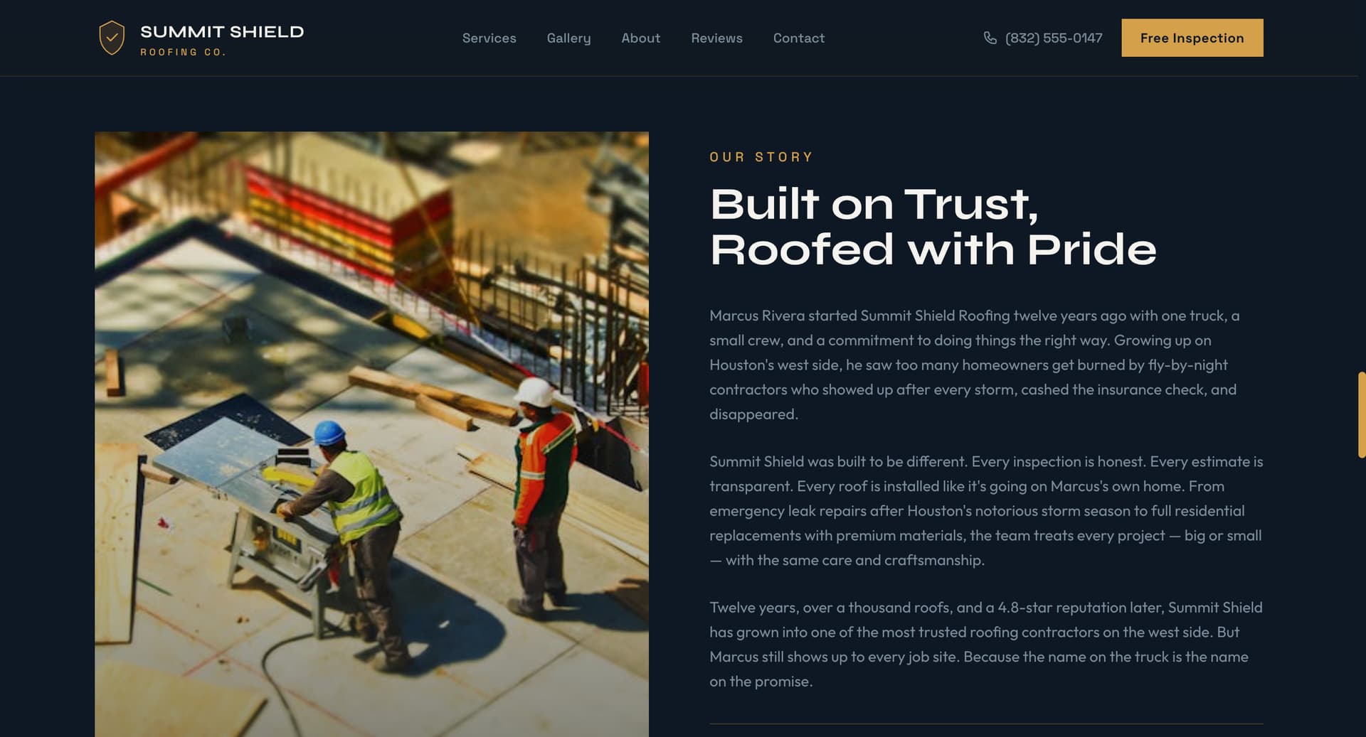 Summit Shield Roofing — Houston, TX screenshot 3