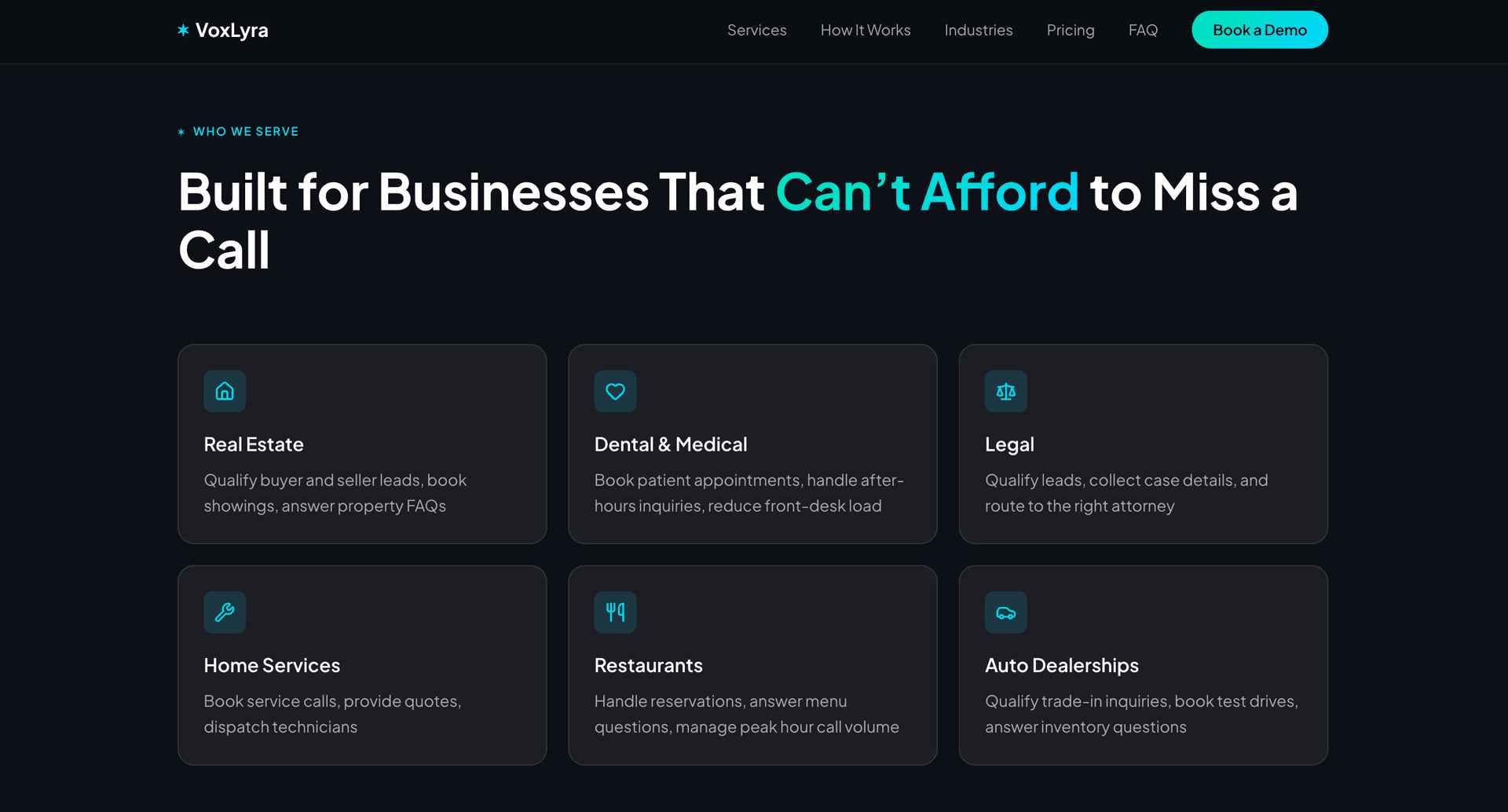 VoxLyra — AI Voice Agents screenshot 2